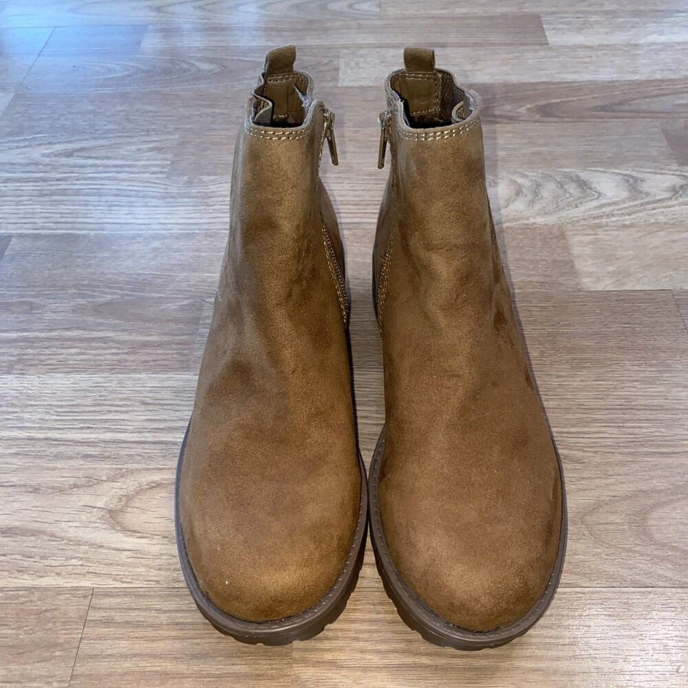 Sun + Stone Kandy Women's Bran Micro Zipper Ankle Dressy Booties Size 9M - Picture 5 of 11